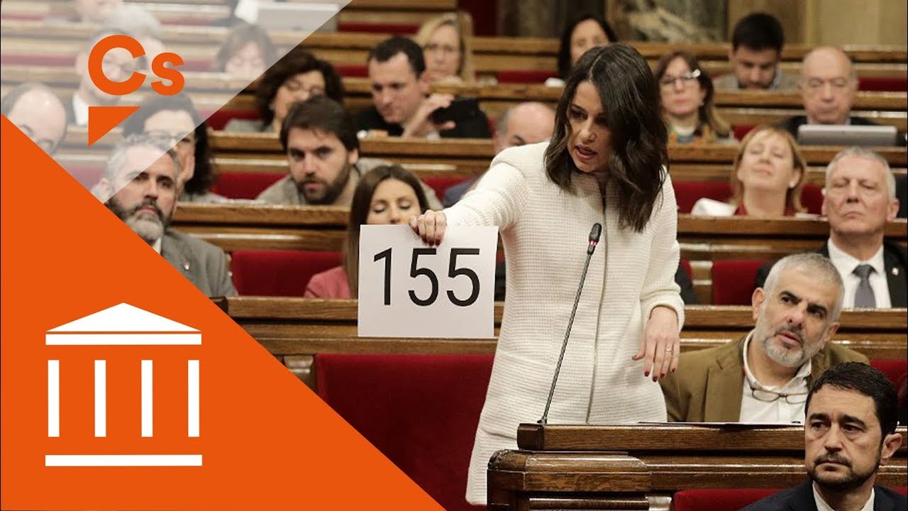 Ines Arrimadas. Pregunta al president Torra sobre las acciones previstas de los CDR