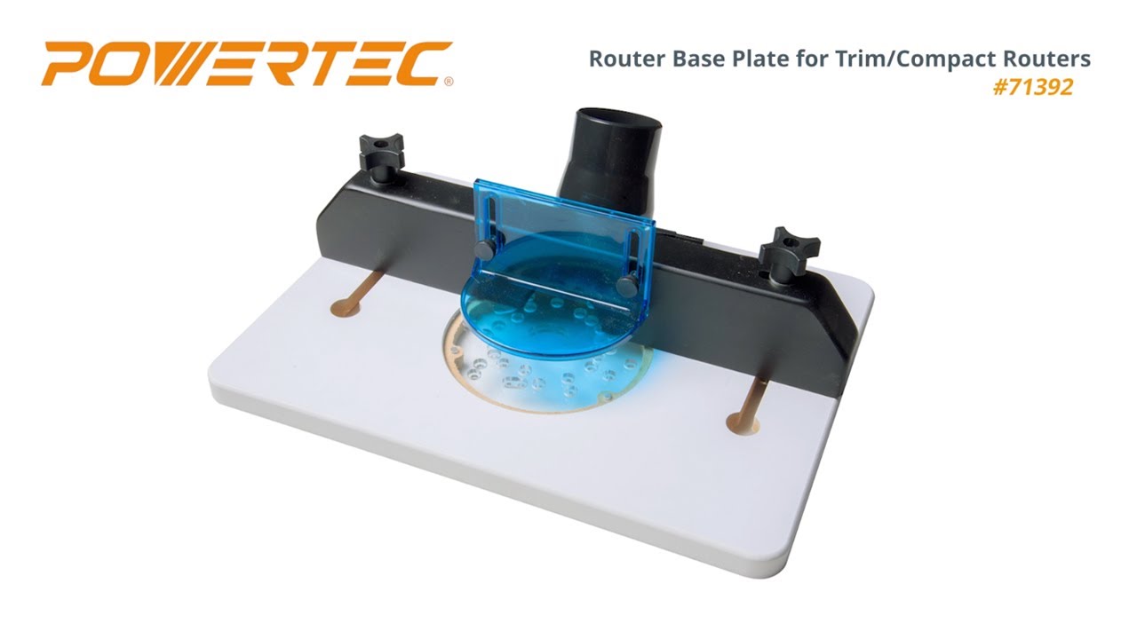 Installing the POWERTEC 71392 Trim Router Table - Woodworking Tools and Accessories