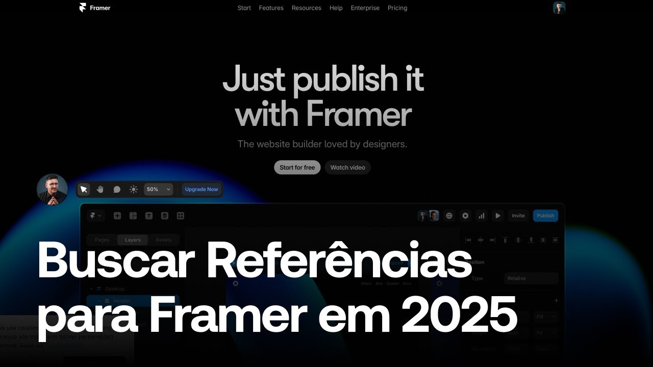 3 SITES PARA BUSCAR REFERÊNCIAS PARA FRAMER EM 2025 (o último é o melhor)