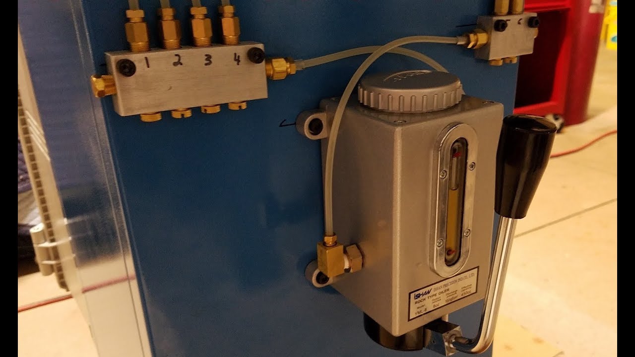 PM-25MV CNC Conversion Part 2: One Shot Oiler