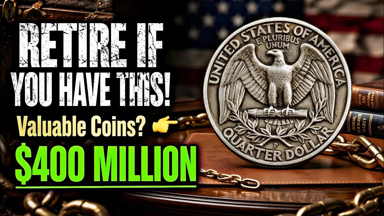 💸3 четвертака на $1,6 миллиона: Самые ценные монеты, о которых вы не слышали🤑