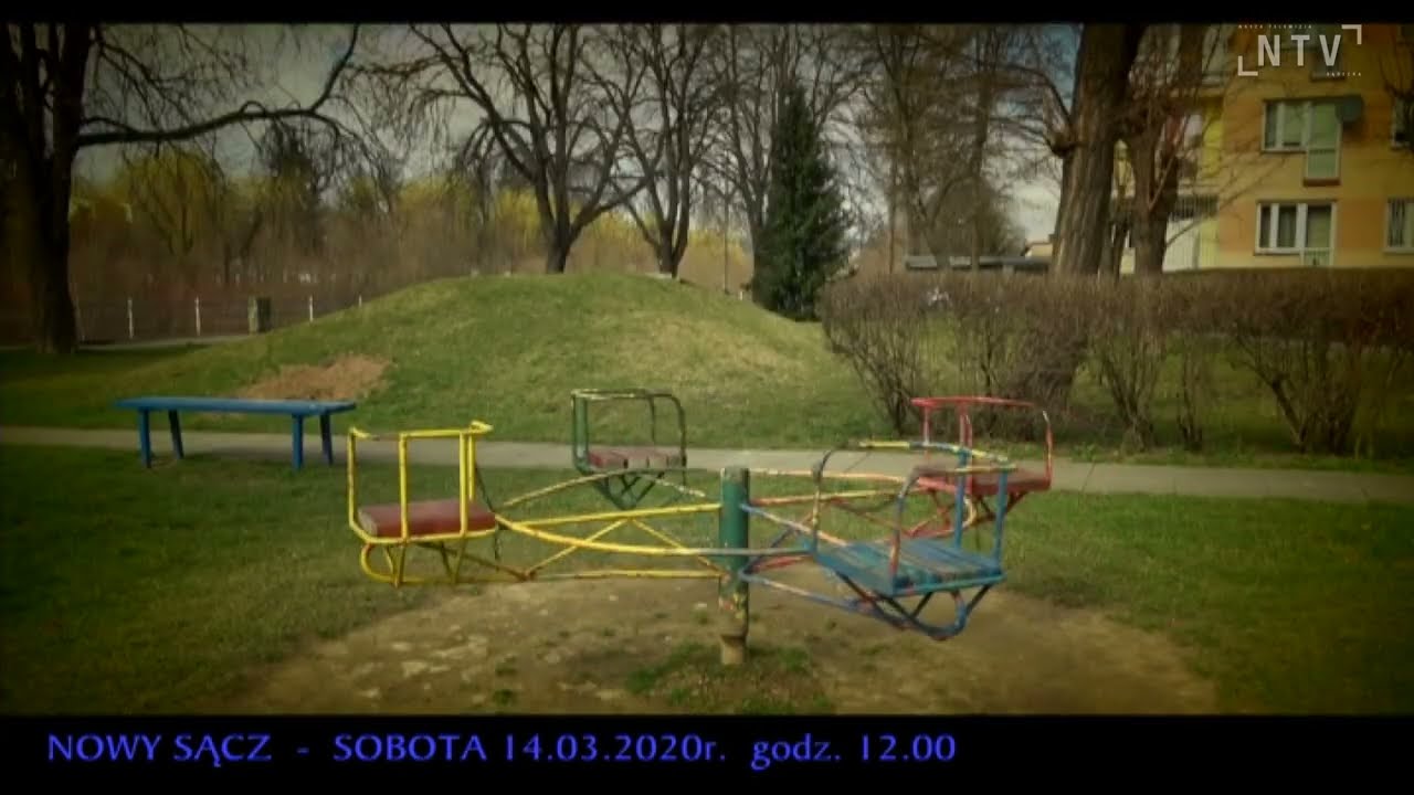 Kadry jak z filmu zagłady - tak wyglądał Nowy Sącz po ogłoszeniu pandemii