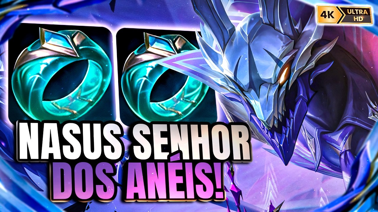 1K DE STACKS F&Aacute;CIL? SUBIR DE ELO COM NASUS NUNCA FOI T&Atilde;O SIMPLES! | LOL WILD RIFT