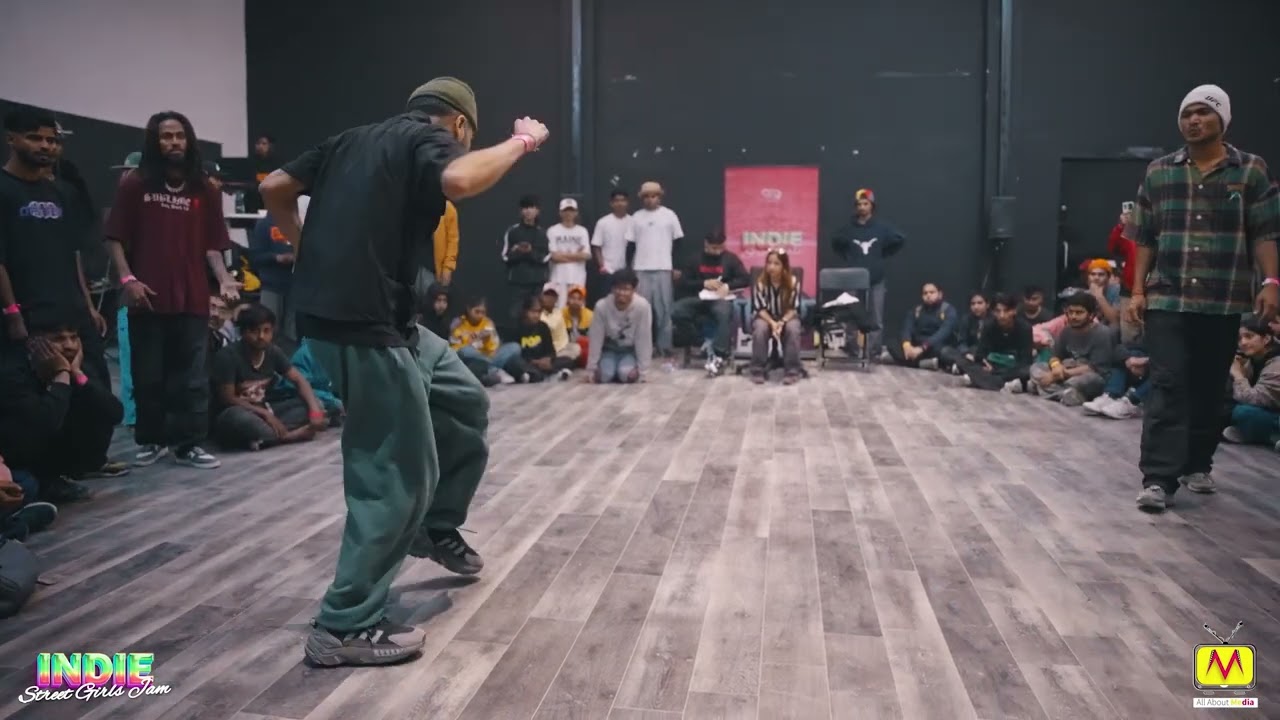 BEDROC VS 1 ON 1 HIPHOP TOP 16 Indie Street Girls Battle 2023 Delhi edition