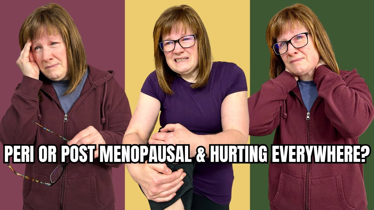 Боль при менопаузе. 7 частей тела, которые чаще всего болят!