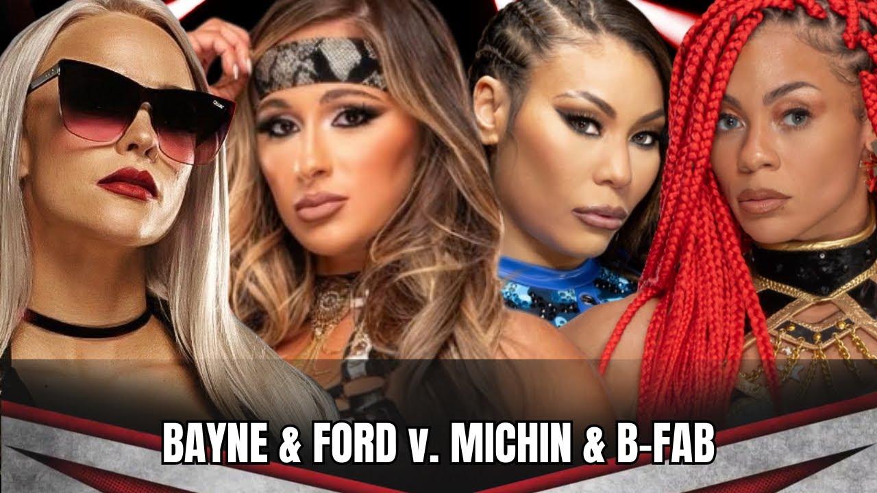 Megan Bayne & Penelope Ford vs Michin & B-Fab | RAW