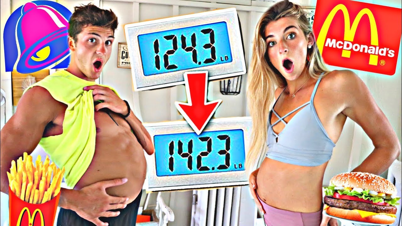 WHO CAN GAIN THE MOST WEIGHT IN 24  HOURS! *Eating Challenge*