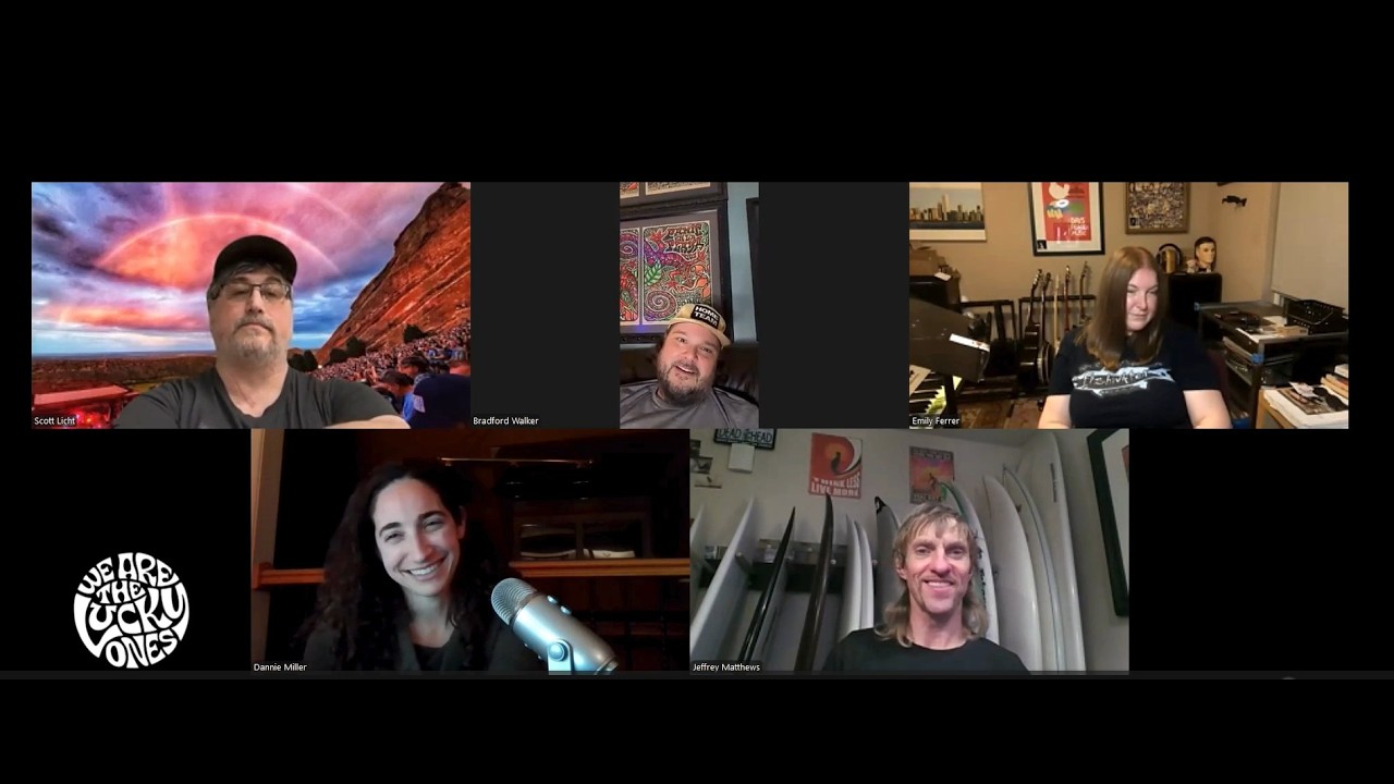 WATLO Podcast - Widespread Panic Fan Art - Emily, Scott, and Brad
