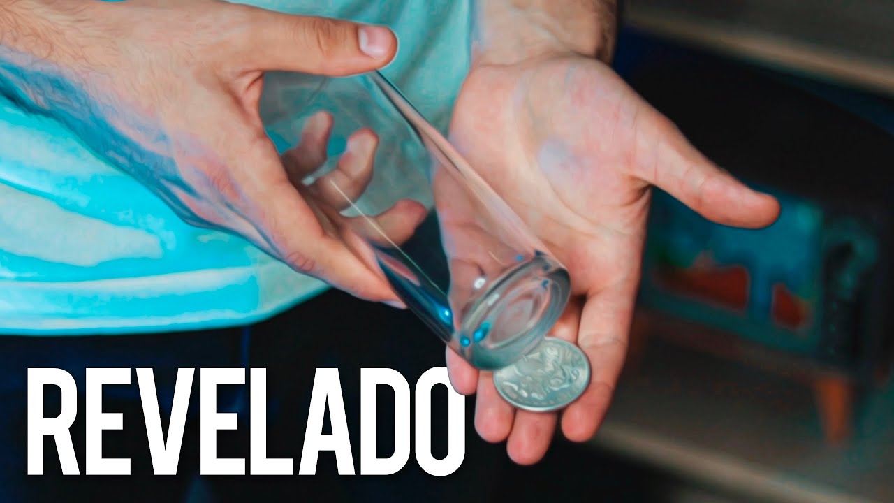 MONEDA a TRAVÉS de un VASO? 😱🔥 Truco de Magia REVELADO