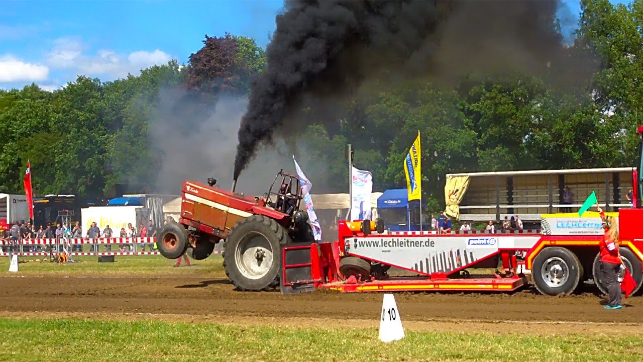 Tractor Pulling Anholt 2017 mit Feuerwehreinsatz