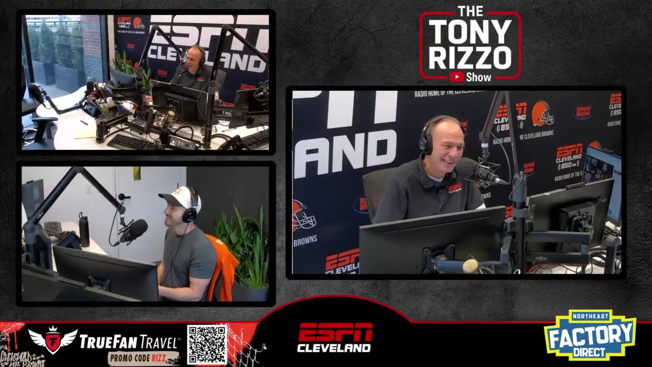 THE TONY RIZZO SHOW - BROWNS DRAFT RUMORS + NBA PLAYOFFS! - 4/15/2026