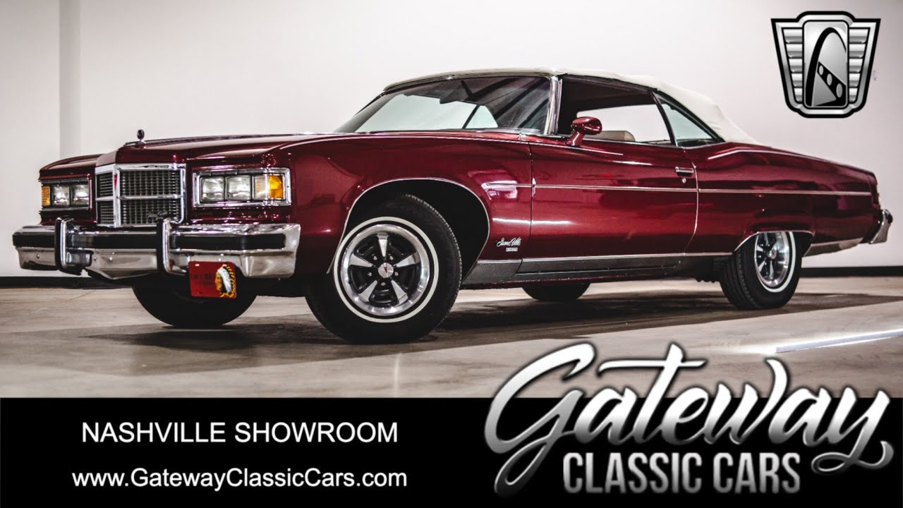 1975 Pontiac Grandville Convertible, Gateway Classic Cars - Nashville, #1831-NSH