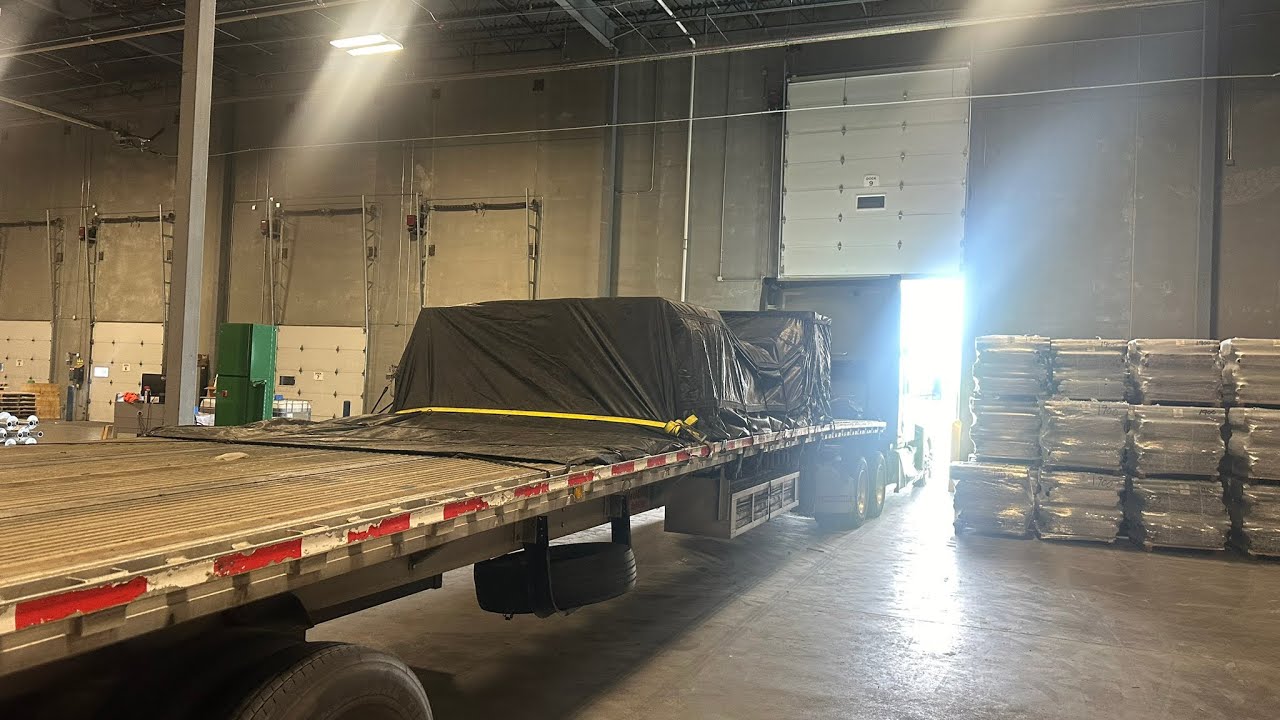Грузоперевозки OTR Flatbed #205. Отправляемся в Канзас-Сити на выходные 4 июля.