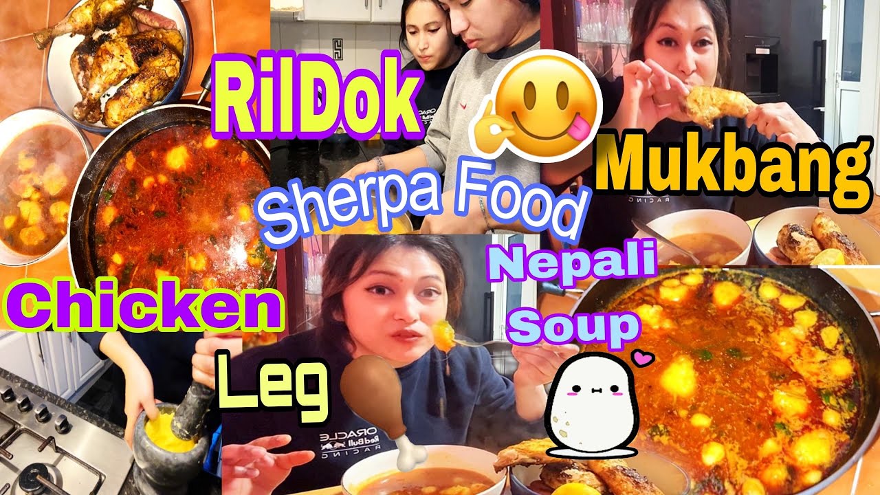 DELICIOUS CHICKEN LEG BBQ MUKBANG with RILDOK SOUP RECIPE! 😍🔥Eyes & Taste Buds!