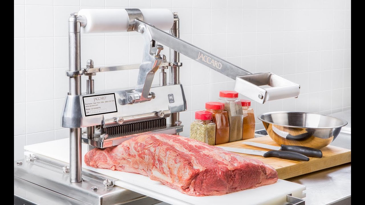 'Attendrisseur Manuel de Viande à 544 lames: le Secret pour des Viandes Tendres et Savoureuses