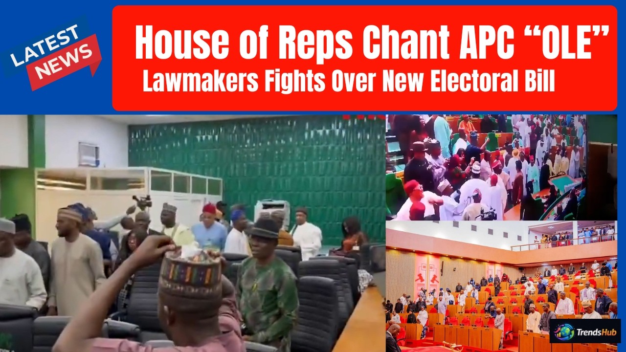 Breaking: House of Reps Erupts! Chaos as Members Chant “APC Ole” & Walk Out