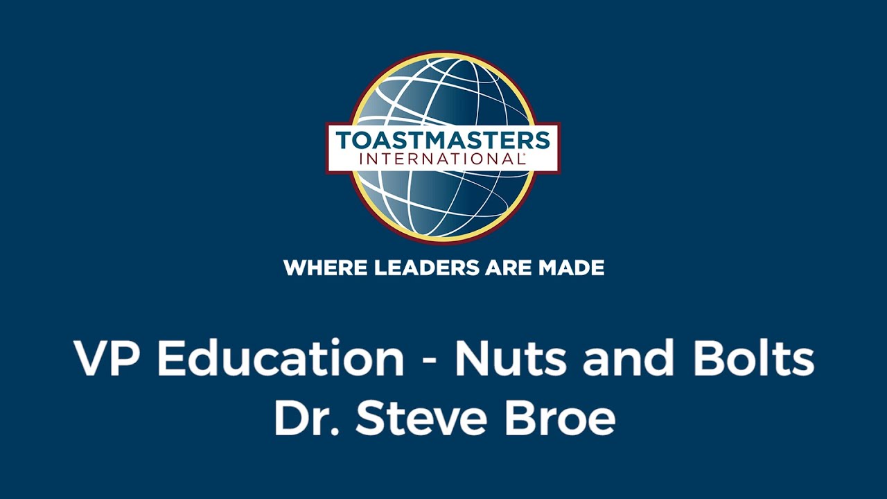 Summer TLI - Vice President Education Nuts & Bolts
