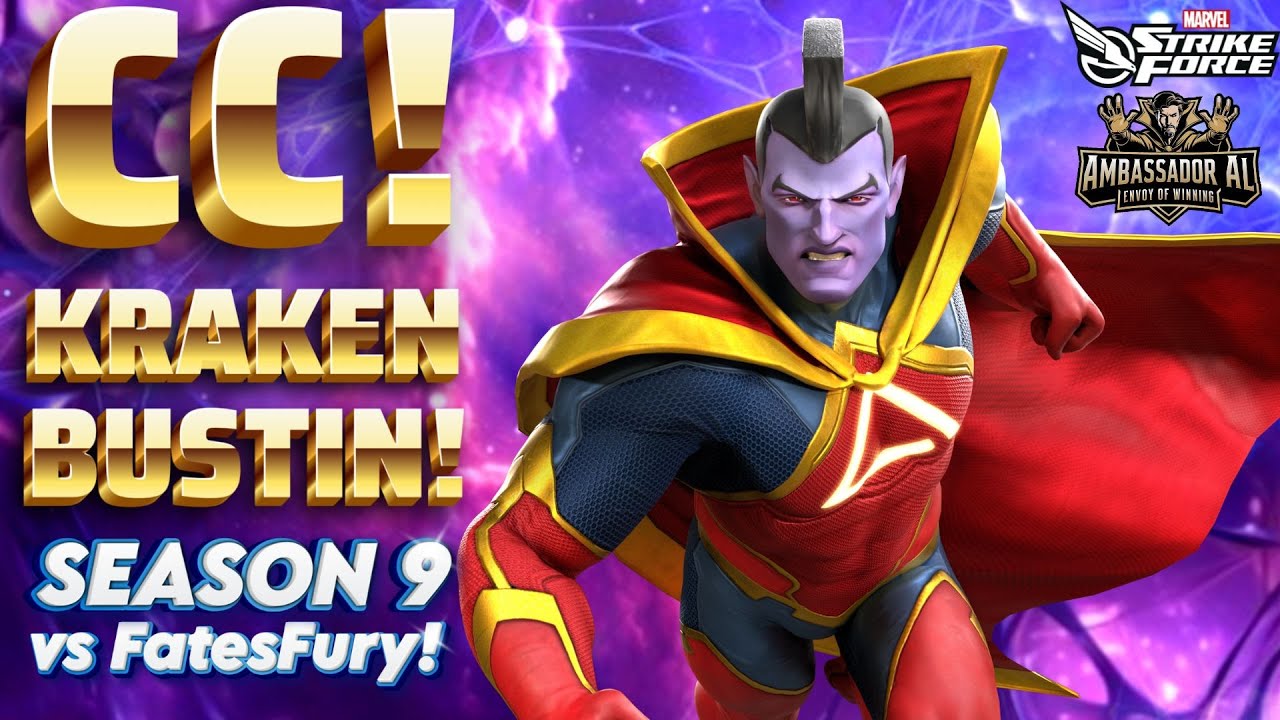 MMM MAGICAL NEW COUNTERS! - Majestic wins for Season 9 Cosmic Crucible - Marvel Strike Force - MSF