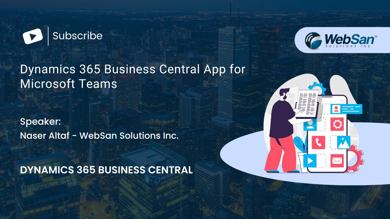 Dynamics 365 Business Central App for Microsoft Teams