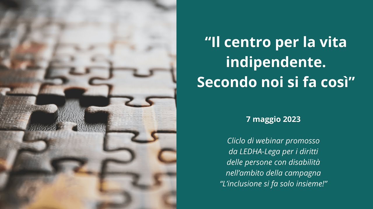 Il Centro per la vita indipendente? Secondo noi si fa così!