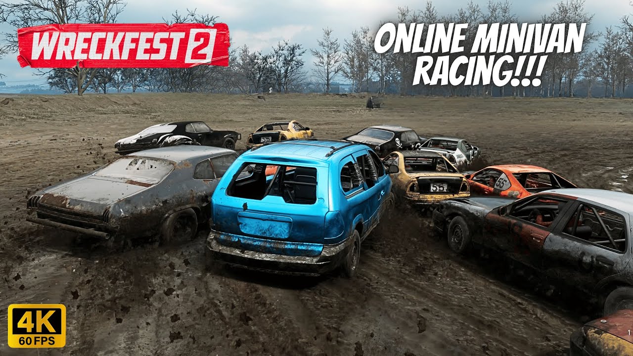 No Rules Racing and Crashing!!! Wreckfest 2 Online Multiplayer