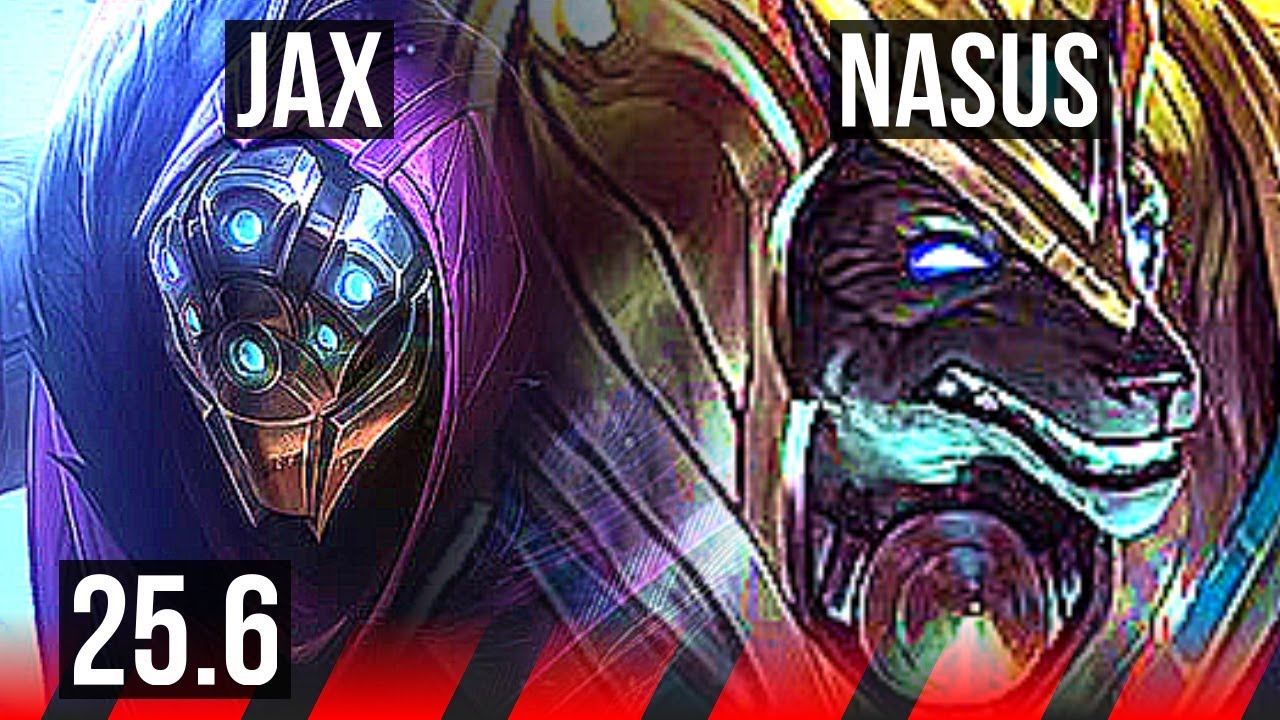 JAX vs NASUS (TOP) | KR Master | 25.6