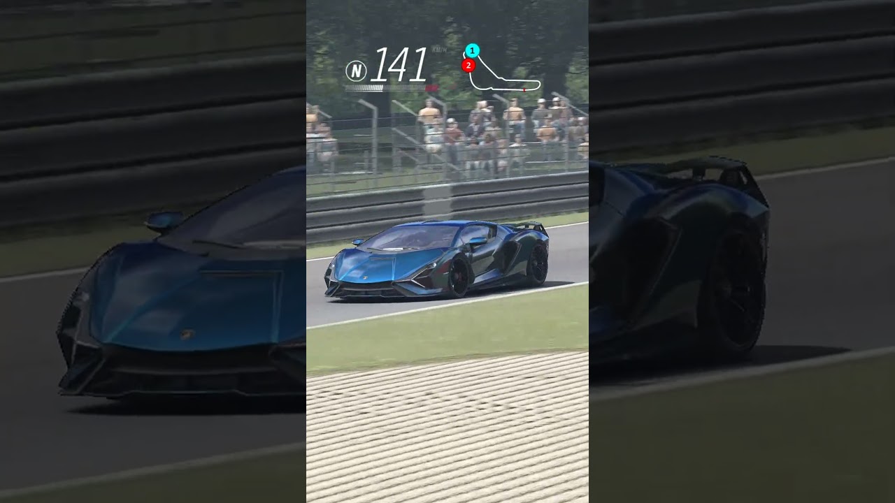 Max Verstappen Red Bull F1 2026 vs Lamborghini Si&aacute;n FKP 37 at Monza