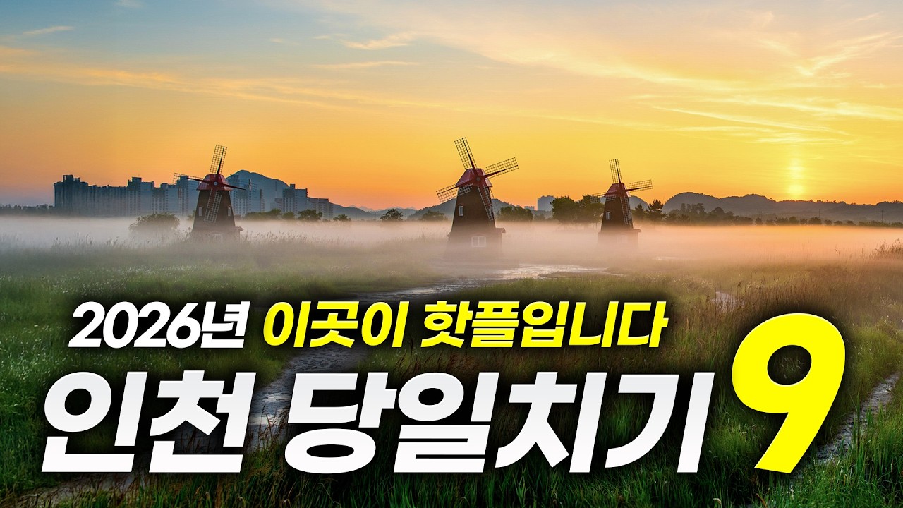 이렇게만 다녀오세요ㅣ요즘 인천 사람들에게 가장 핫한 인천 당일치기 총정리 (+꿀팁, 코스추천)