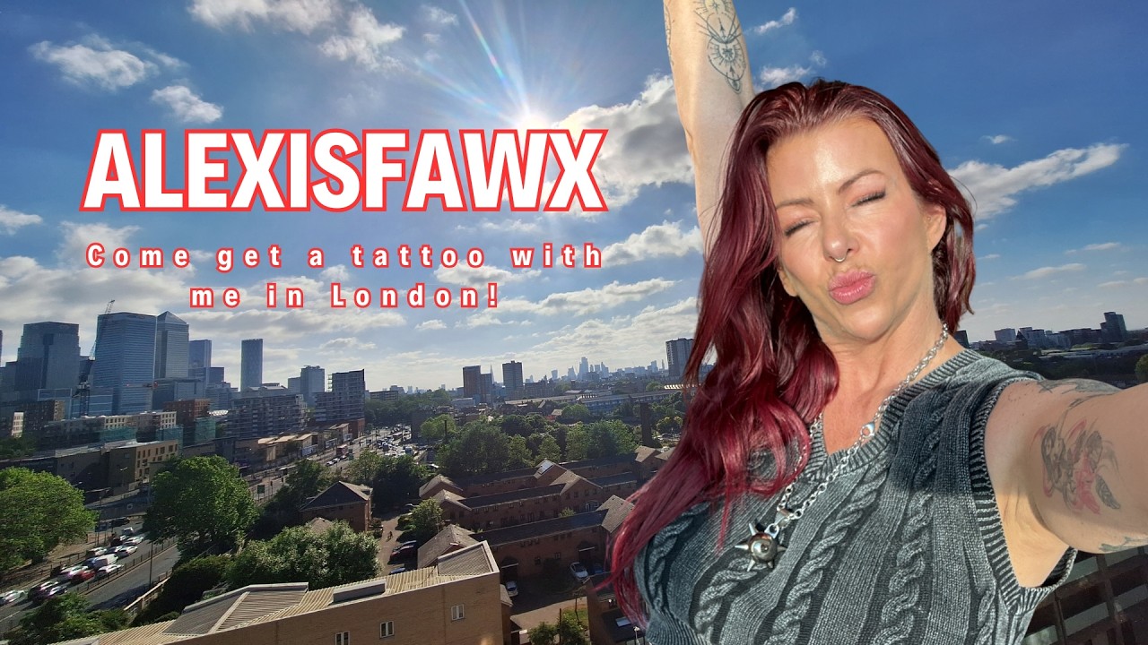 Come with me to get a new tattoo in London!