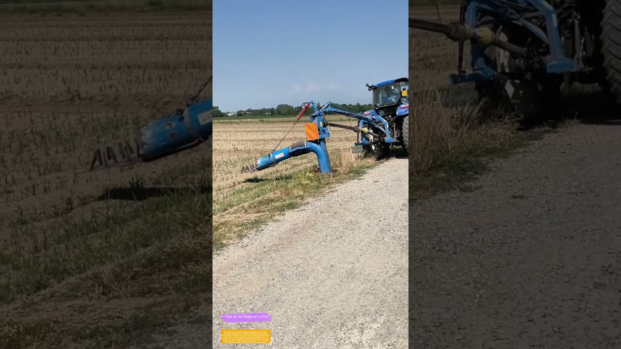 Tractor-Powered Pump in Action: How Farm Machinery Drains Drought-Stricken Fields