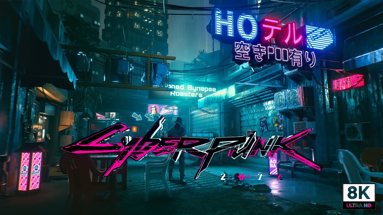 CYBERPUNK 2077: Night City Tour | 8K UHD