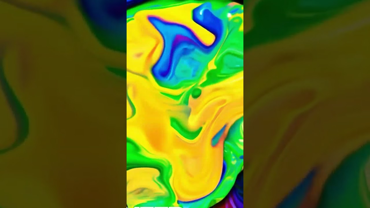 Abstract Psychedelic Cow #abstractart #abstractvisuals #artforrelaxation #colorfulabstract #artforvj