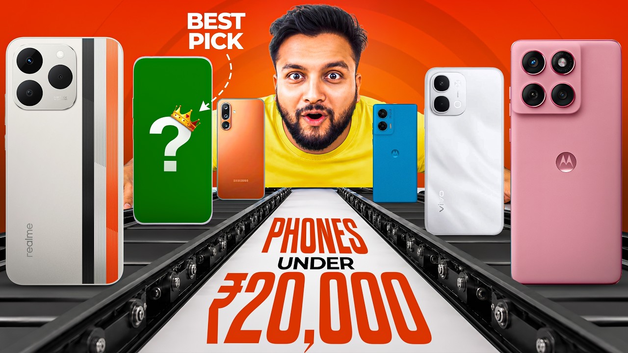 Best Phones Under 20000 June 2026 | Top 5 Phones Under 20000