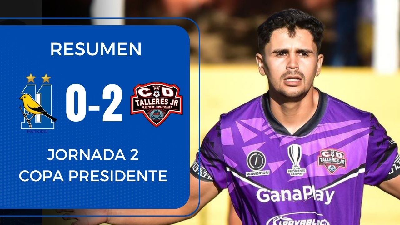 Talleres Jr logra su primera victoria en Copa | Resumen 11 Municipal 0-2 Talleres Jr Copa Presidente