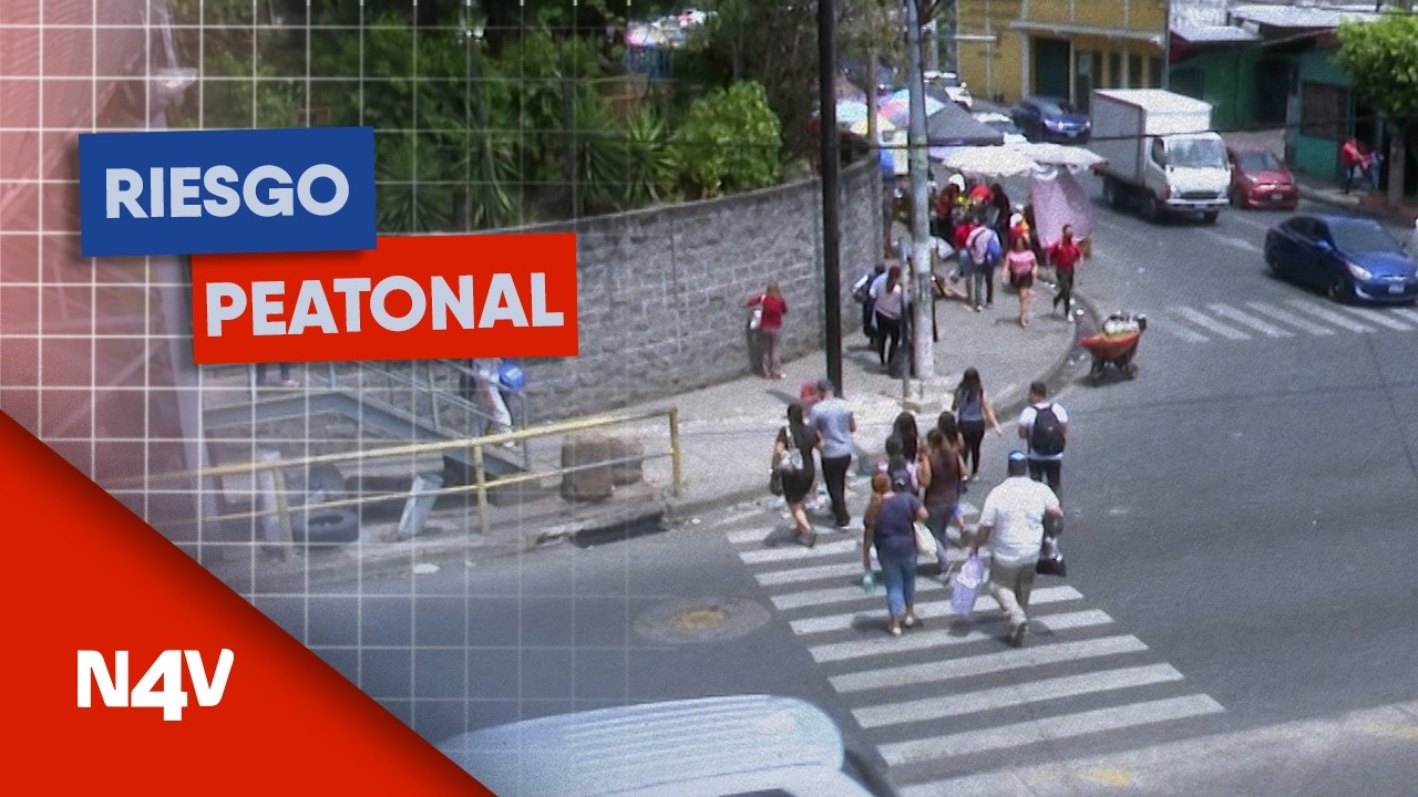 Causas en muertes de peatones | Noticias 4 Visión | El Salvador