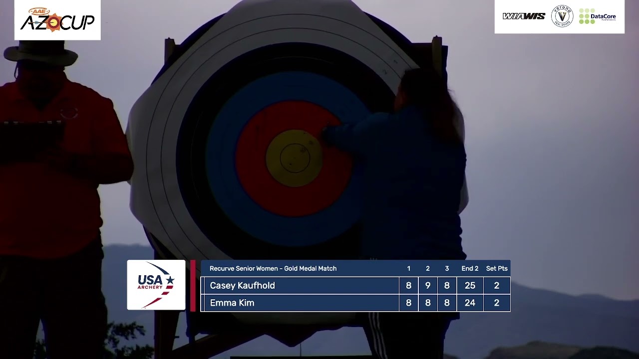 2024 Arizona Cup - Recurve Women's Gold Final: Kaufhold vs. Kim