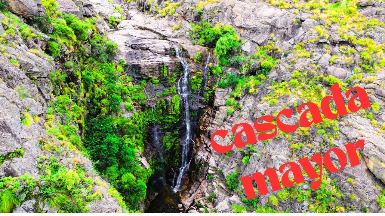 LAS CASCADAS DE LOS PEREZ ‐ LA CASCADA MAYOR . EN EL CAMINO DEL PEREGRINO - ALTAS CUMBRES
