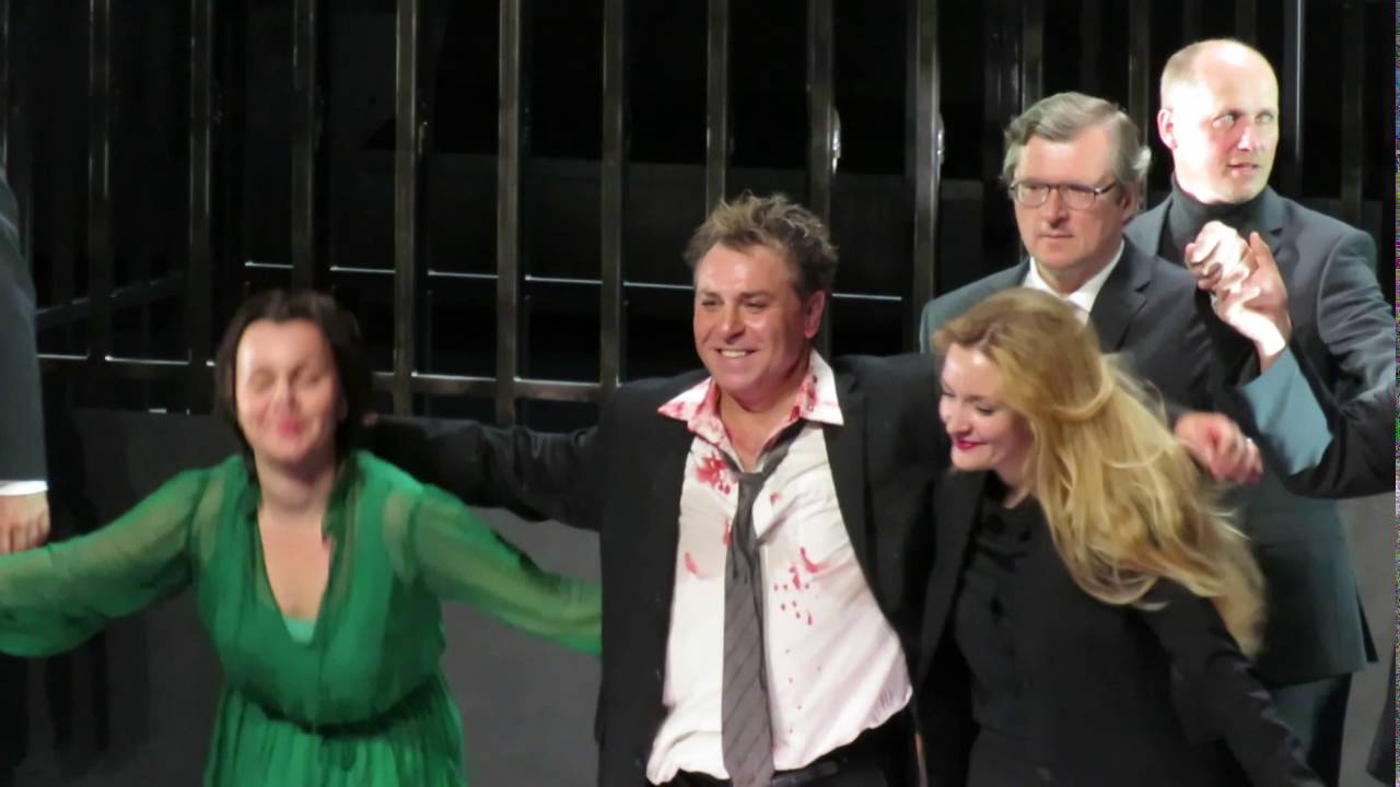 ROBERTO ALAGNA ET ALEKSANDRA KURZAK CURTAIN CALL  LA JUIVE 4 JUILLET 2016