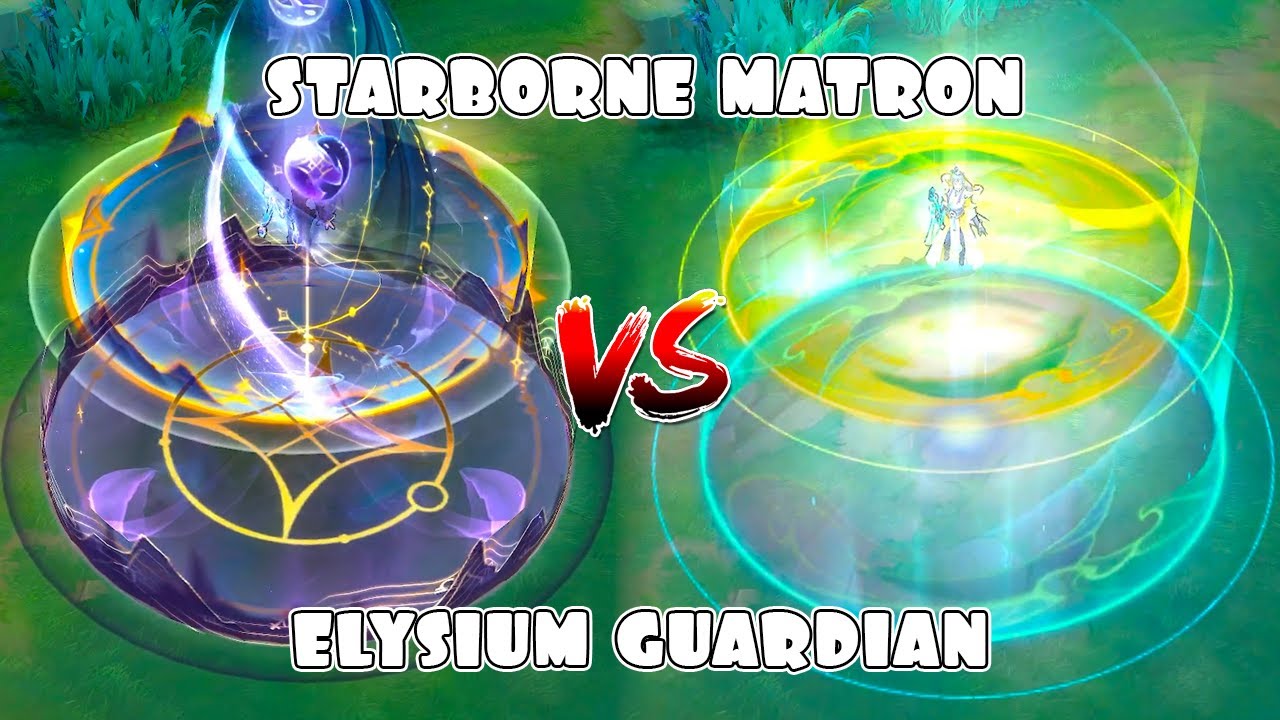 Luo Yi Create VS Collector | Starborne Matron VS Elysium Guardian | Skin Comparison