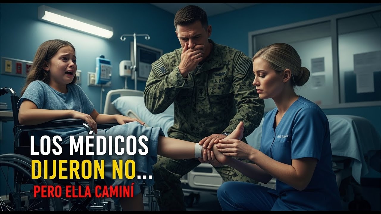 El comandante SEAL perdió la esperanza… y una enfermera novata despertó las piernas de su hija