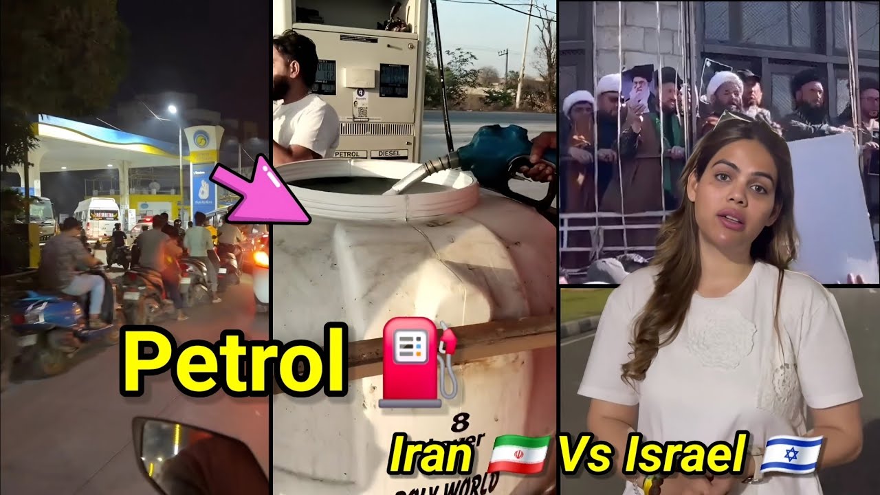 Petrol ⛽️ Pump Price Good News, IRAN News Latest, Two Indians, Israel USA IRIS Dena, Jet, Pakistan 