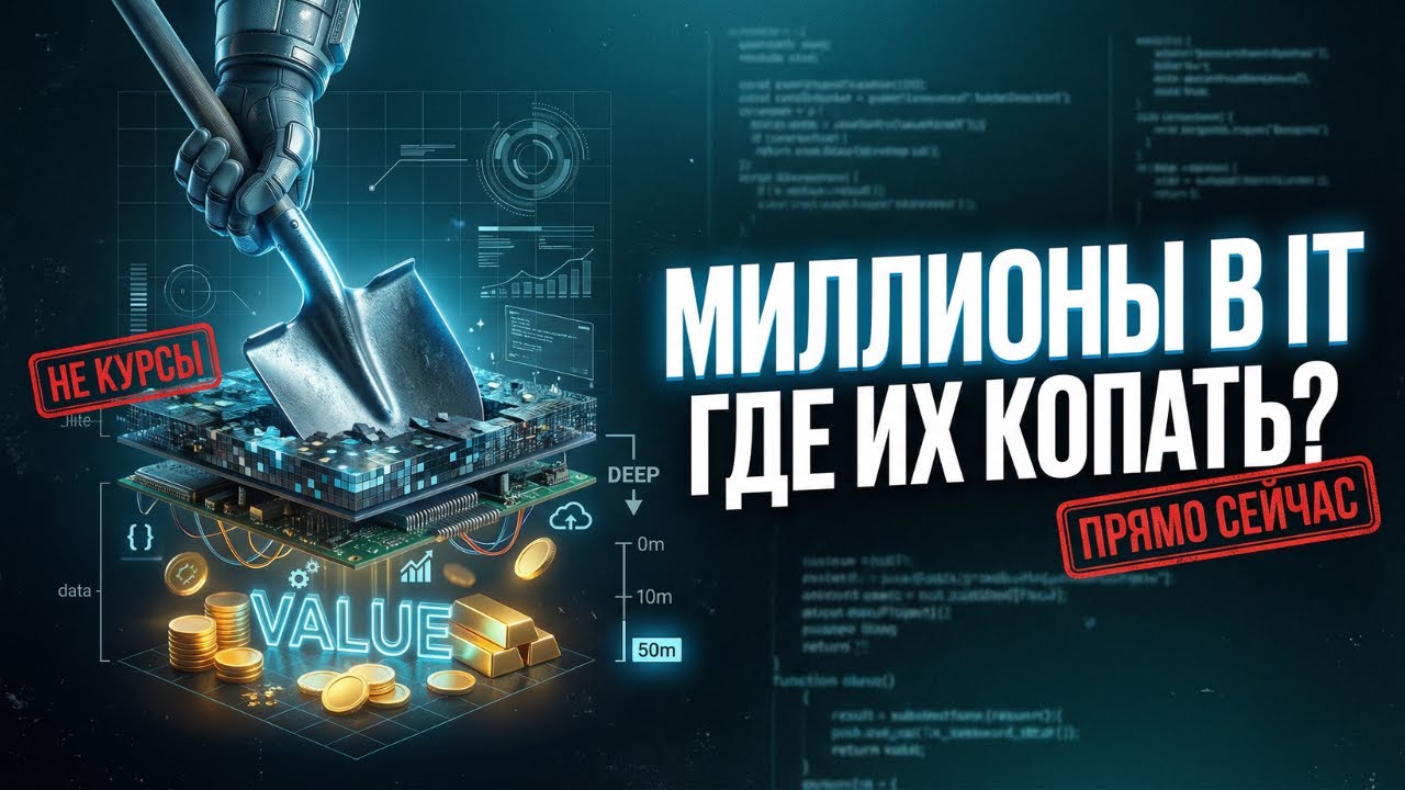 Лопата. ЕСТЬ ли миллионы в IT и где они? КОПАЙ ЛУЧШЕ