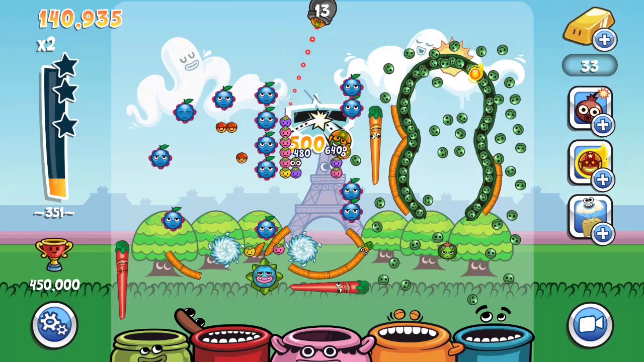 papa pear saga level 351 no boosters NEW