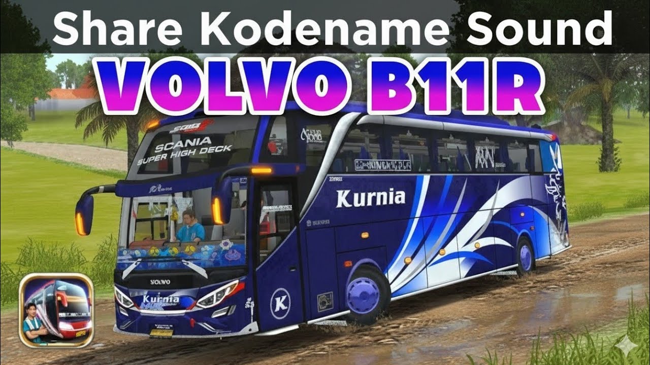 UPDATE KODENAME SOUND VOLVO B11R BUSSID V4.1.1