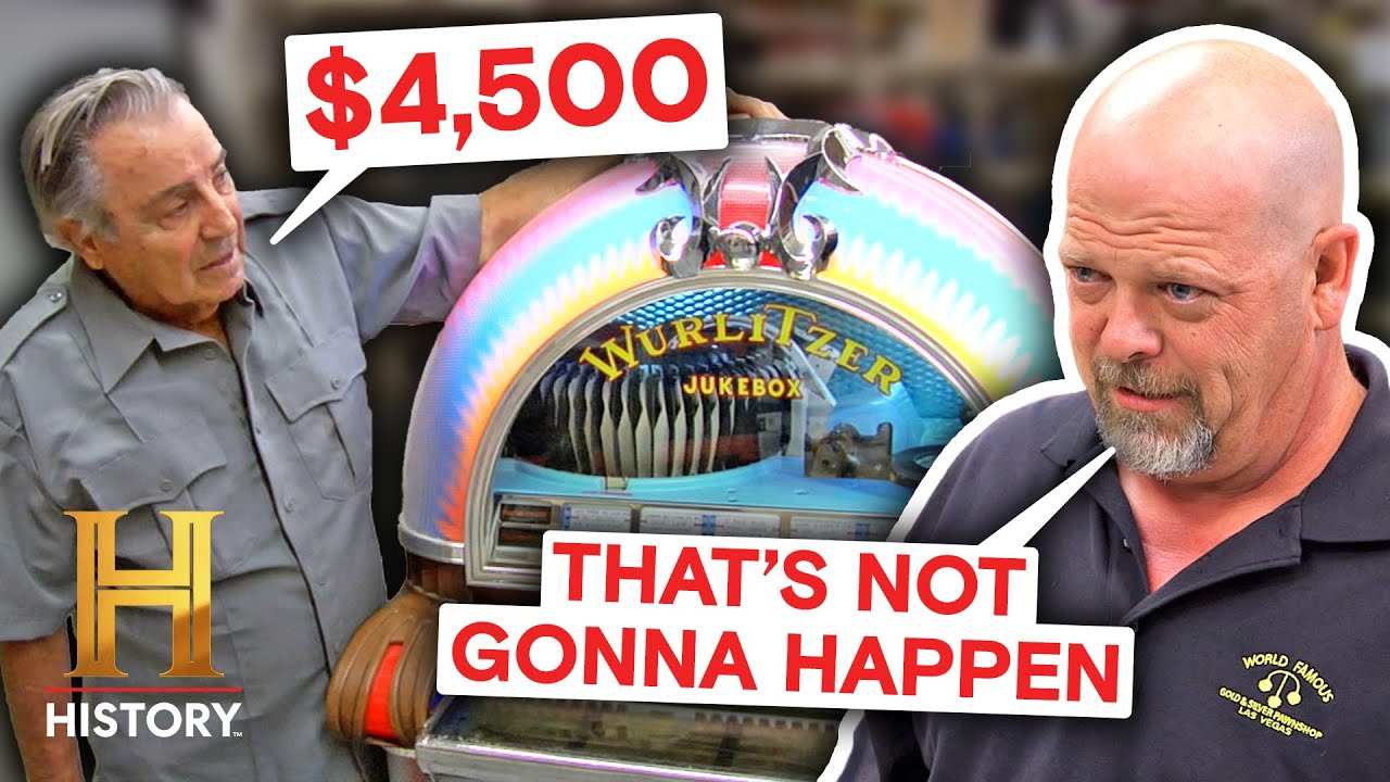 Rick Swears These Items Will Sit For AWHILE! | Pawn Stars | History