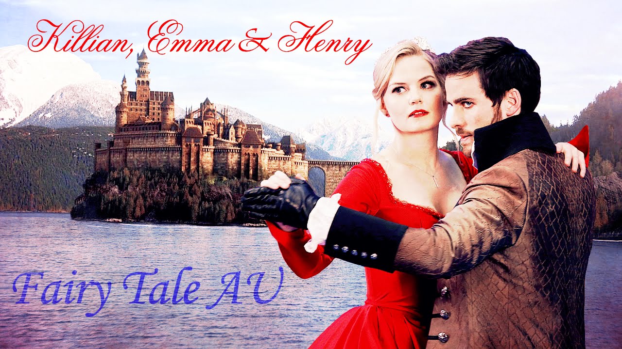 killian & emma (+henry) || Fairy Tale [AU]