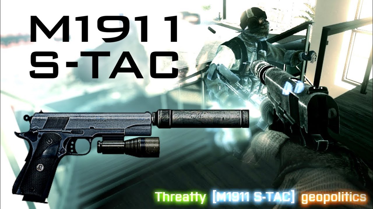 Battlefield 3: M1911 S-TAC Unlocked