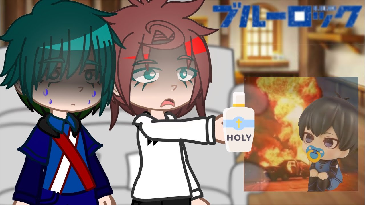 Blue lock react to isagi’s parents reacting to Slursagi || Slursagi || Bluelock gacha || satire