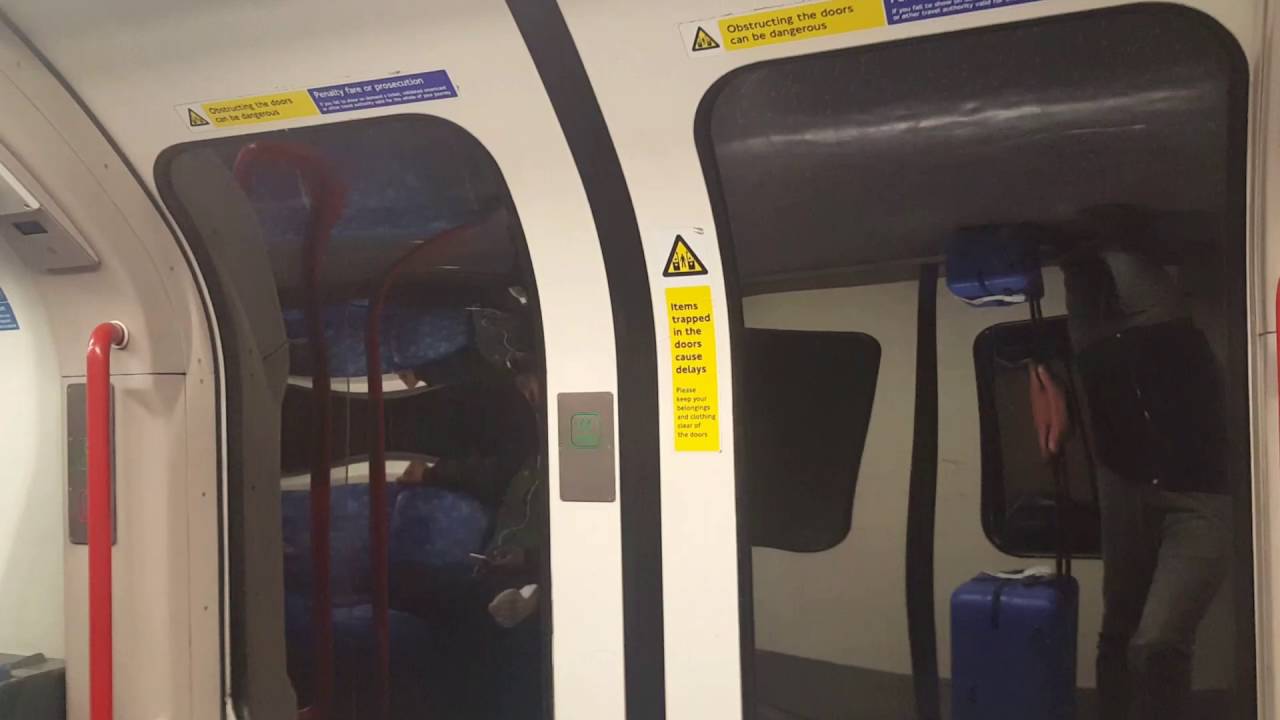 London Underground Tube central line from Liverpool Street to Holborn