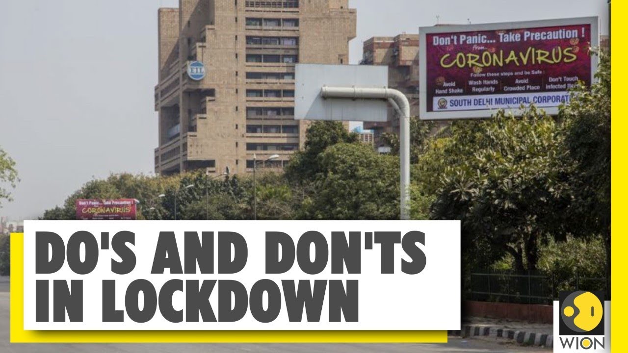 Coronavirus: Do's and Don't in the situation of Lockdown | WION News | World News
